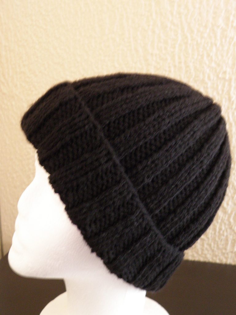Tuto tricot débutant - Un bonnet facile à tricoter en 1 h